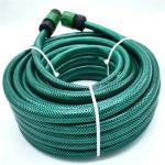 Industrial storage plastic PVC wire knitted red transparent flexible garden