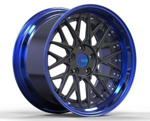 Quality 2 Piece Purple Custom Forged Wheels 6061 T6 5x120 18 Inch wholesale