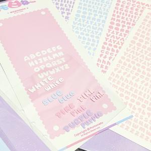 Quality 0.2mm Cartoon Sticker Sheet For Diy Decoration And Crafting wholesale