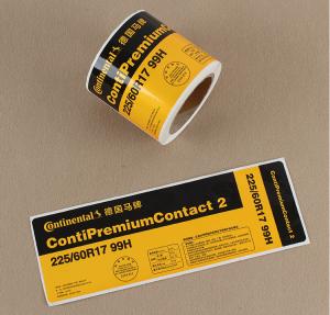 Quality Customized Logo Self Adhesive Vinyl Label Sticker Oil Resistance wholesale