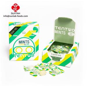 Quality Sugar Free Grapes Flavoured Strong Mints Candy In Paper Box Pack wholesale