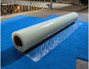 Quality 24 In X 600 Ft 60Microns Carpet Protection Self Adhesive Film Sheet wholesale
