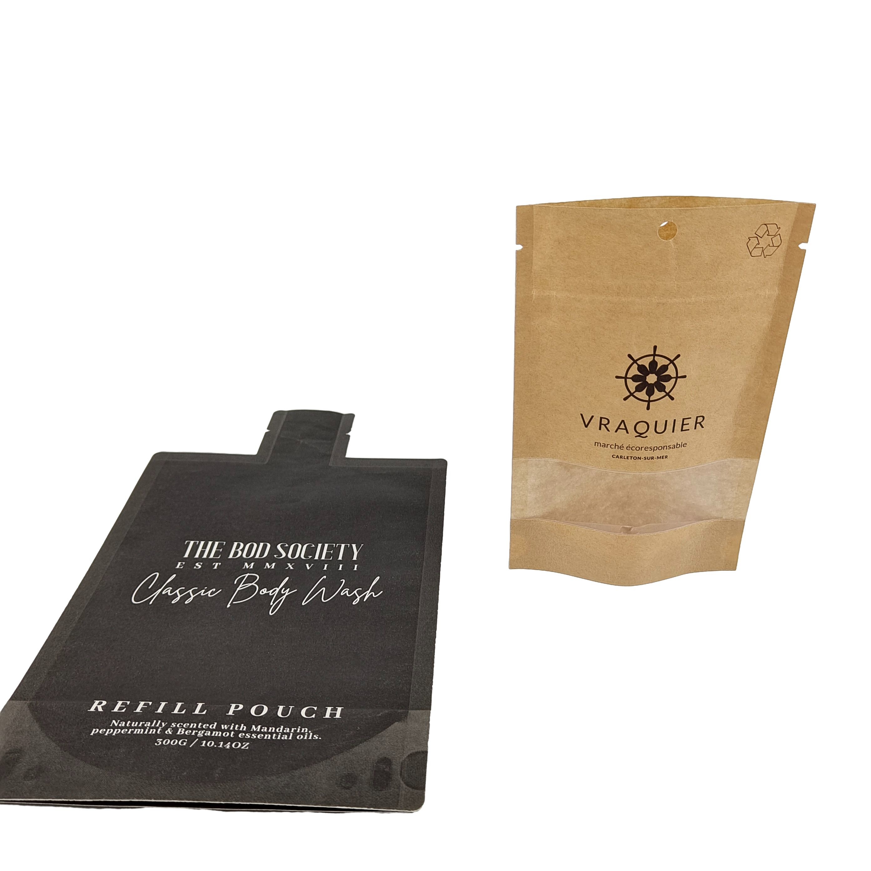 Flat Smellproof Metallic Foil Nut Mylar Heal Seal Bags Pouch Frosted Window Texture With Hang Hole Three Side Seal Bag