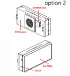 2X4 2X2 FFU Fan Filter Unit Air Purification Equipment For Cleanroom