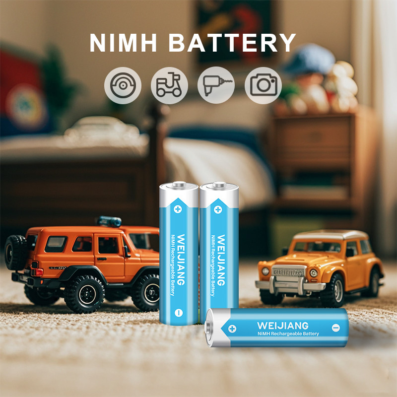 ODM NiMh AAA 800mah 1.2 V MSDS ROSH NiMH AA Rechargeable Battery