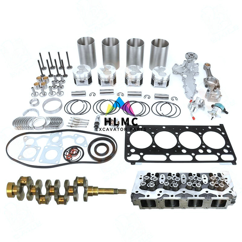 Replacement 19077-03048 Cylinder Head Kubota V2203 V2403 With 8 Valves Diesel Engine Spare Parts