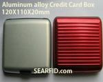 Aluminum alloy credit card box, Stainless steel card box, European & American