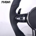 M2 M3 M4 Bmw Smooth Perforated Leather Steering Wheel Flat Bottom
