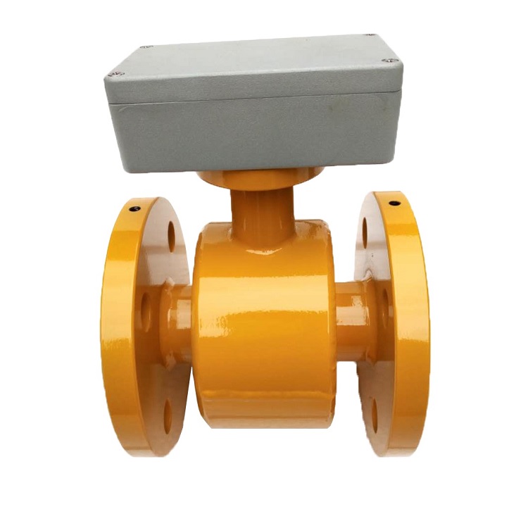 Separated Acid 220VAC Transmitter Low Cost Electromagnetic Flowmeter