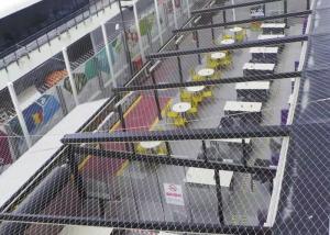Quality Anti Rust Balustrade Cable Mesh Stainless Steel Rope Netting Weather Resistance wholesale