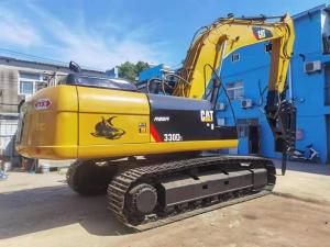 Quality Heavy duty 30T caterpillar Cat 330D 330DL crawler excavator with Jack hammer and bucket wholesale