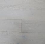 wide plank brushed European Oak engineered wood flooring, color P