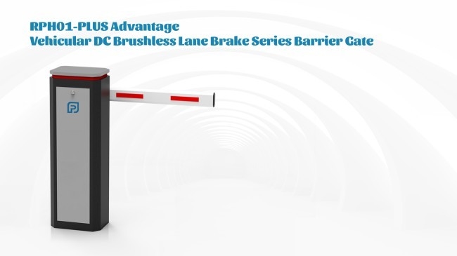 LPR Solution Parking Barrier Gate With 24V DC Brushless Motor