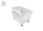PE Industrial Strength Poly Box Truck Economical Utility Cart For Material