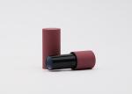 Magnet Connected Lip Balm Tubes Soft Touch Color Spraying Aluminum Lipstick