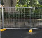 Mobile Portable Temporary Fencing Iron Steel Temporary Security Fencing