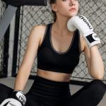 Adults Women High Impact Sports Bra Wireless Seamless Bacterialproof