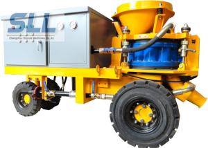 Quality Less Dust Wet Durable Concrete Spraying Machine High Concrete Strength wholesale