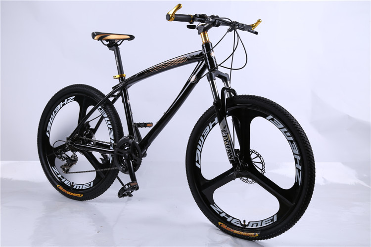 High quality OEM 3 spoke mag alloy wheel Shimano 27 speed 6061 aluminium alloy MTB