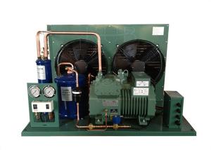 Quality 380V 5HP Semi Hermetic Condensing Unit 2 Fans Installed Conveniently wholesale