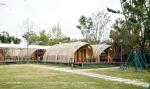 Waterproof Shell Shape Luxury Glamping Tents Heavy Duty