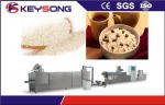 Stainless Steel Extrusion Instant Rice Machine , Nutritional Rice Grain