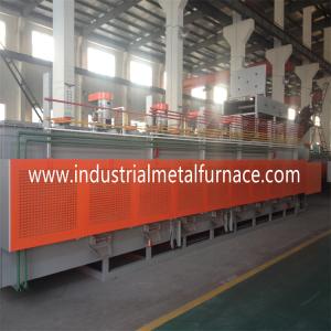 China 160 To 1000 KG Per Hour Roller Continuous Belt Furnace Resistance Furnace Working Heat Treatment on sale