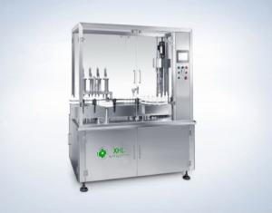 Quality SPYG4/1/1 50-500ml Liquid Filling, Stoppling and Capping Turning Machine for Eyedrops wholesale