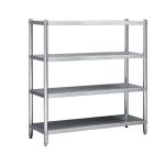 Industrial Heavy Duty Stainless Steel Storage Shelves , 5 Feet Long Open Metal