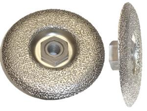 Quality Vacuum Brazed Diamond Grinding Disc , Continuous Diamond Cup Wheel wholesale
