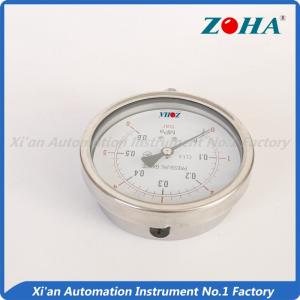 Quality Power Station SS Pressure Gauge Bottom Connection Water Resistant 100mm wholesale
