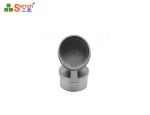304 Stainless Steel Handrail Fittings Balustrade Flush Joiner Punching Finish