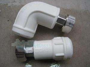 Quality PPR fitting straight with union for solar wholesale