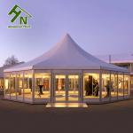 Waterproof DIN 4102 Standard Multi Sided Tent House 10m Diametre