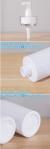 Shampoo Pump Bottle, Luxury Silver Cosmetic Packaging Face Cream Serum Essence