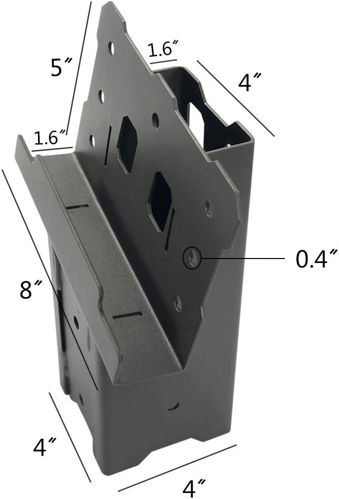 Triangle Bracket for Deer Stand Hunting Blinds More Multi- 4x4 Compound Angle Brackets