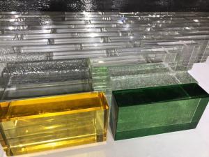 Quality Office Building SGCC 19mm See Through Glass Block wholesale