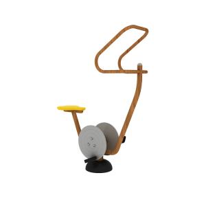 Quality Adults 114mm Steel Pipe Outdoor Fitness Equipment Anti Skid wholesale