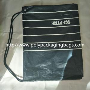 Quality Waterproof Single Drawstring Shoulder Bag With Color Printing Logo / Clothing Backpack Bag wholesale