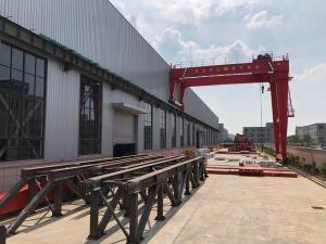 China Factories / Material Stocks LH Electric Hoist Type Overhead Crane Double Girder on sale
