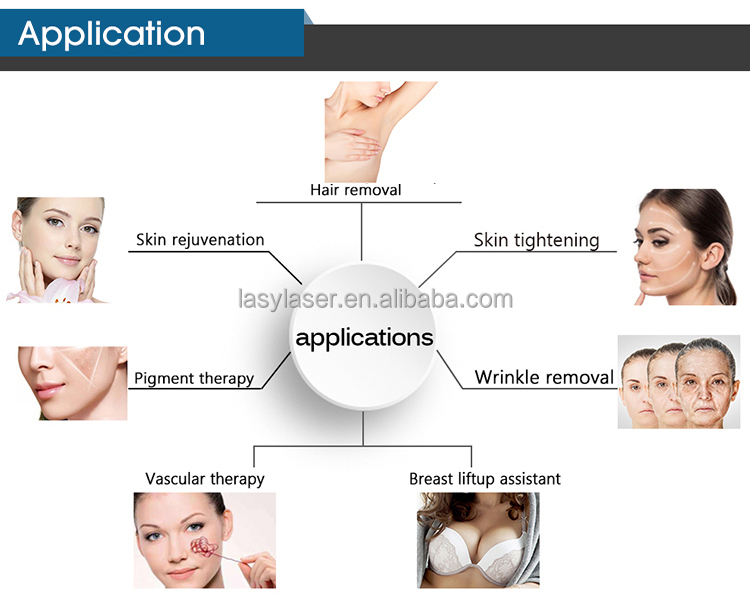 OPT Vascular DPL Laser Hair Removal Shr Skin Resurfacing Machine