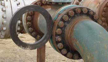 Customized Spectacle Blind Flange , Forged Carbon Steel Flanges ASTM ASME A SA105 N