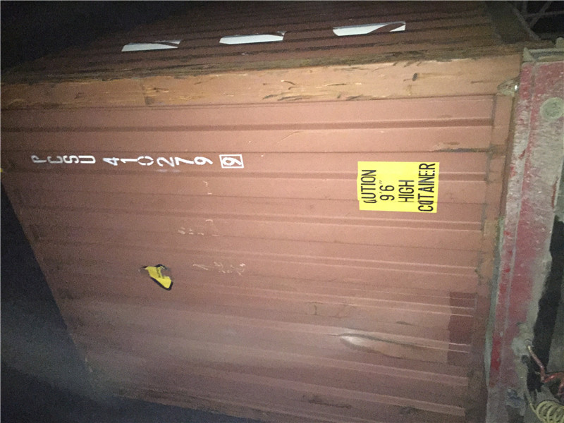 Used 40 Ft Hc Shipping Container Dimensions OD 12.19m*2.44m*2.9m