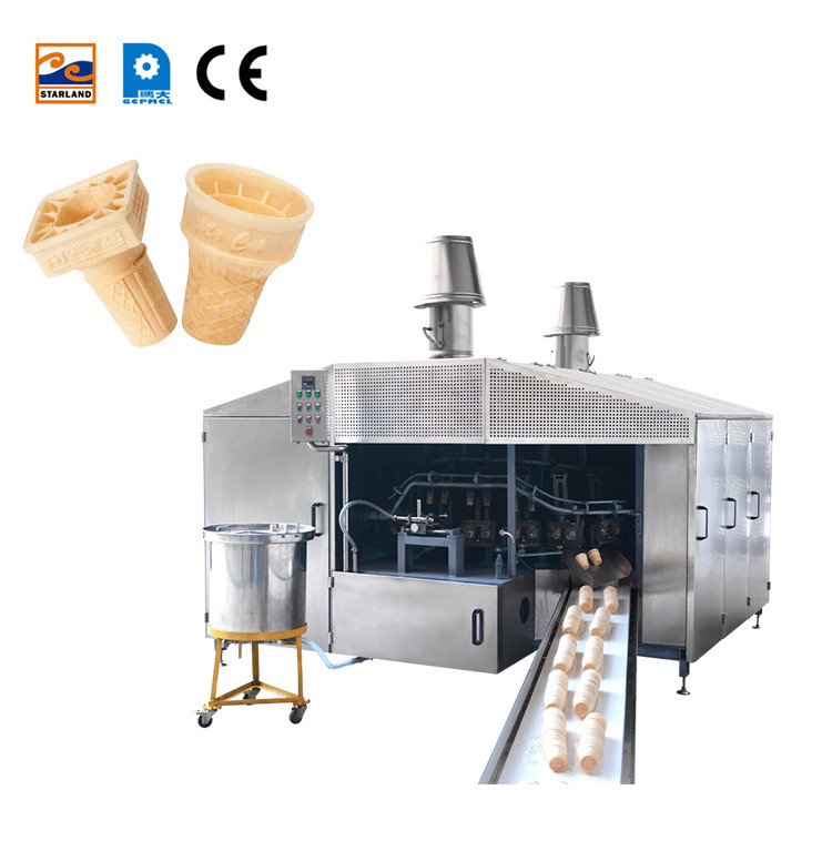 Stainless Steel Automatic Snack Making Machine 2200pcs / Hour 0.75kw