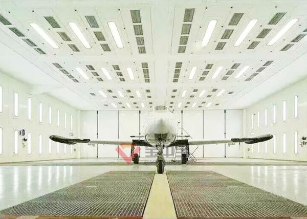 Helicopter Painting Spray Booth Large Spray Refinishing Room for Aircraft Paint