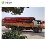 BENZ Chassis Second Hand Concrete Pump Truck 46meter 52m 60m