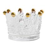 Creative Crystal Mini Crown Glass Candlestick Ashtray Personality Jewelry
