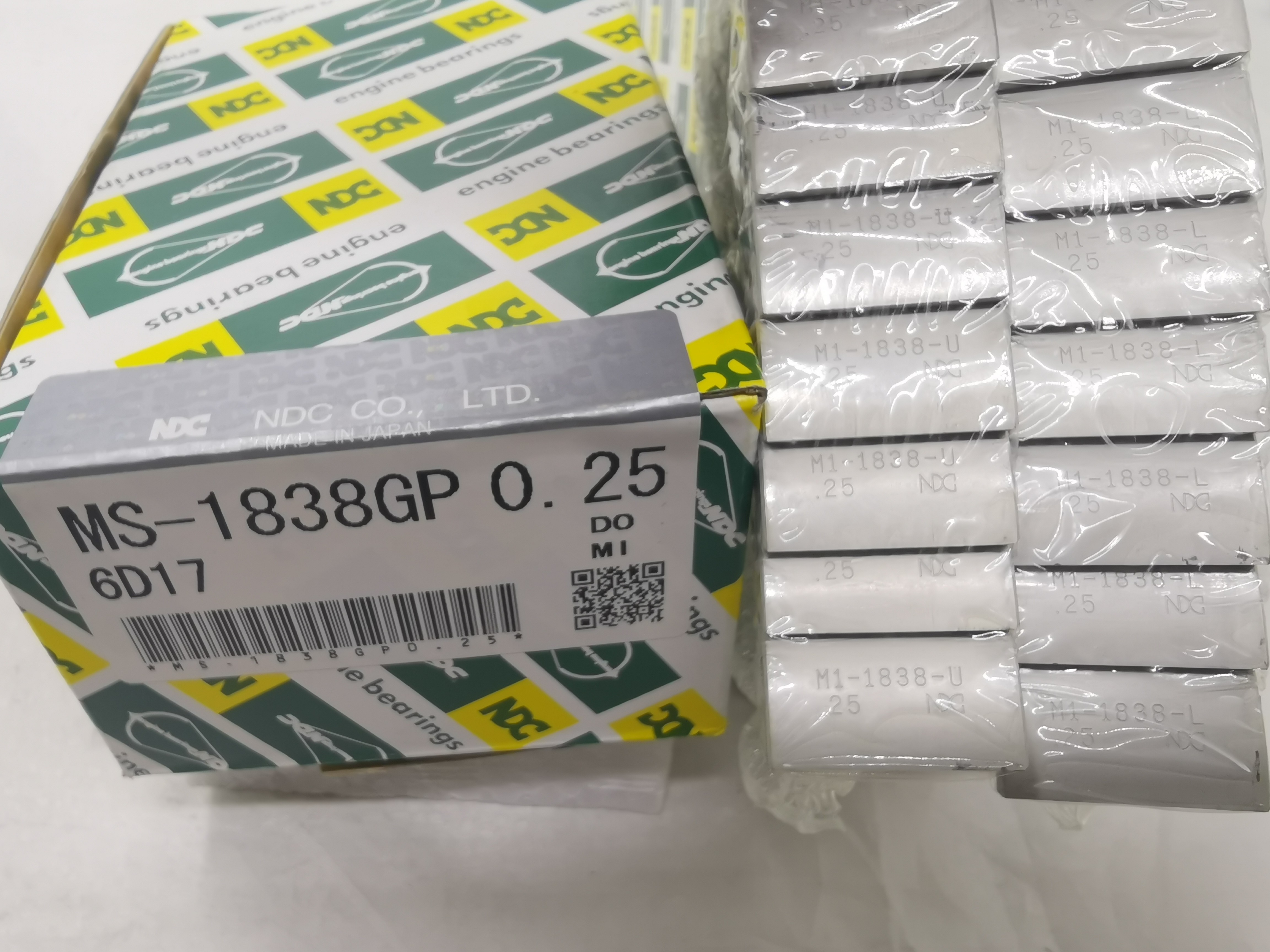 6D14 6D15 6D16 Con Rod Bearing Machinery Engine Parts For Excavator Rebuild Parts STD/025/050/075