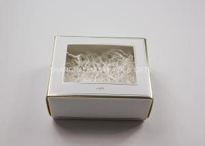 Quality Mini Jewelry Lipstick Candy Foldable Gift Boxes Custom Cardboard Packaging White Gold Colored wholesale