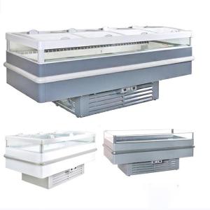 Quality Anti Fog Air Cooling Commercial Display Chest Freezer For Fast Food Restaurant wholesale